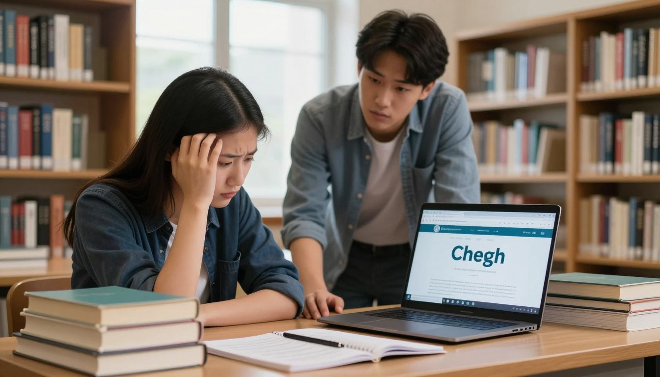 chegg作弊被抓