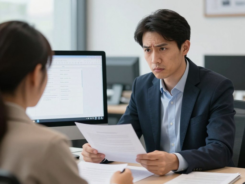 教授在办公室检查学生作业的学术诚信问题 教授在办公室检查学生作业的学术诚信问题