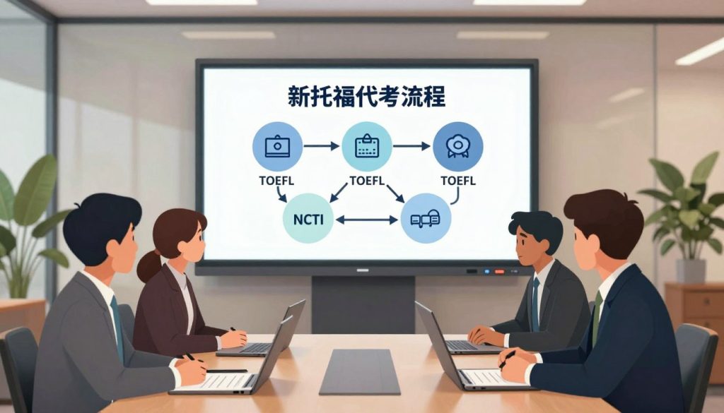 新托福代考流程 新托福代考